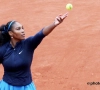 Serena Williams zal geen reekshoofd zijn op Roland Garros