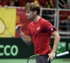 Na de frustratie toch nog de opluchting en de winst: David Goffin sleept met rug tegen de muur België langszij