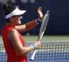 Bianca Andreescu had het moeilijk tegen Elise Mertens