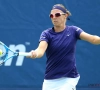 Kirsten Flipkens heeft moeten opgeven in Abu Dhabi 