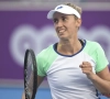 Elise Mertens zwoegt zich in bijna drie uur naar de hoofdtabel in het Qatarese Doha