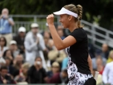 Elise Mertens is de omstandigheden dankbaar: "Leve het Belgische weer!"