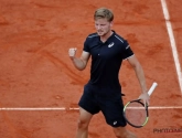 Deze keer geen problemen voor David Goffin, Belgische topper gaat vlot voorbij Fransman