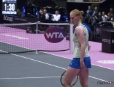 Alison Van Uytvanck kan haar kwartfinale in Limoges in twee sets winnend afsluiten