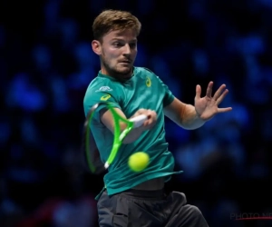 David Goffin wint eerste set overtuigend met 1-6, maar gaat dan toch een eerste keer onderuit in 2018