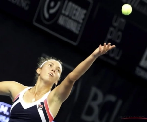 Ze doet het! Na veel vijven en zessen volgt Elise Mertens zichzelf op in Hobart