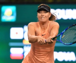 Ex-nummer één Maria Sharapova viert voor het eerst sinds januari feest