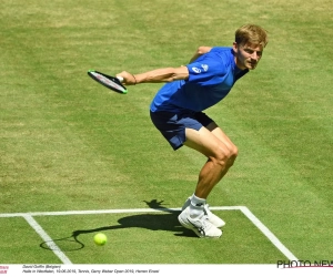 David Goffin dankt opslag en coach voor plek in kwartfinale in Halle