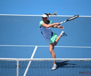 Elise Mertens kan zwart beest voor het eerst temmen en gaat naar kwartfinales in de Gippsland Troohy