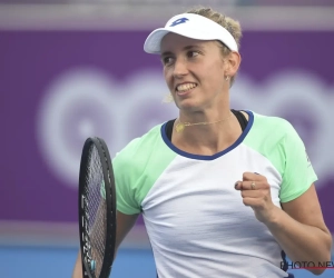 Elise Mertens zwoegt zich in bijna drie uur naar de hoofdtabel in het Qatarese Doha