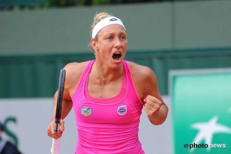 Yanina Wickmayer heeft dan toch eerste zege van het seizoen te pakken