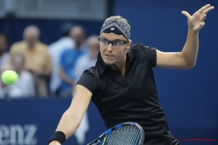 Kirsten Flipkens overleeft thriller in dubbel gemengd en haalt nog eens halve finales van Grand Slam