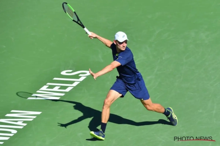 Goffin knalt voorbij stevige Spanjaard naar achtste finales