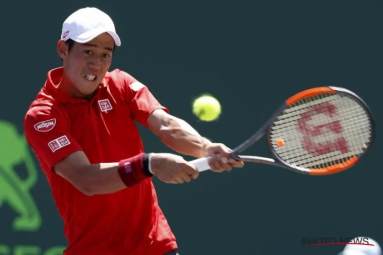 Nishikori laat zich verrassen door nummer veertig