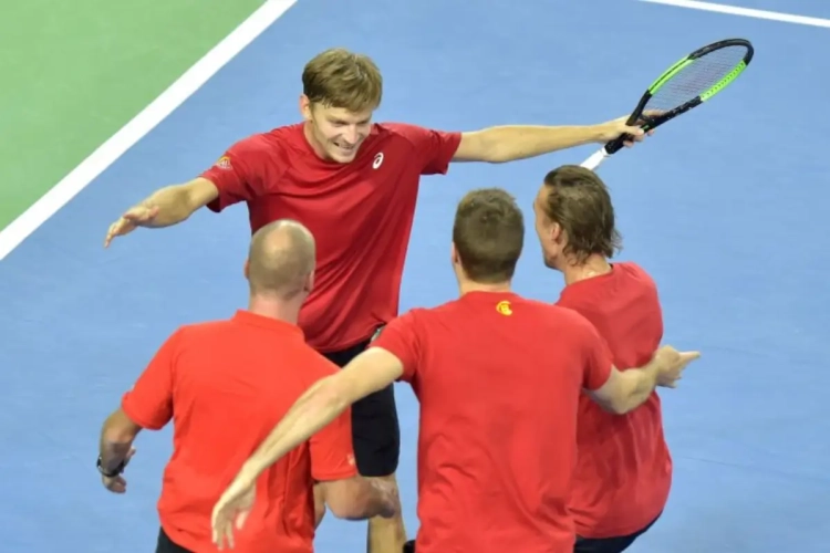 Vijf Belgen voor de Davis Cup zijn bekend, Goffin is speerpunt