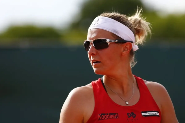 Kirsten Flipkens kan niet stunten tegen Wimbledon-winnares