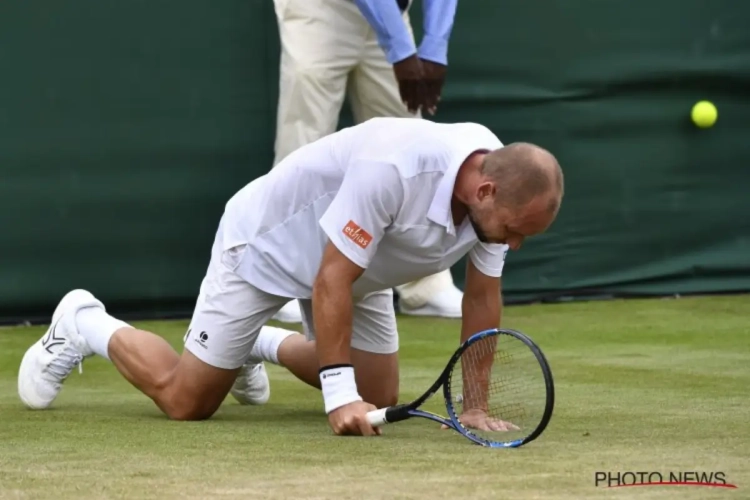 Ramp voor Steve Darcis: zijn tennisseizoen is nu al voorbij