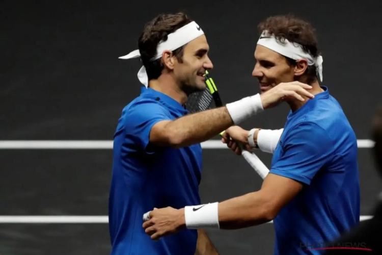 Het gaat wel degelijk gebeuren: Roger Federer dubbelt in laatste match uit carrière aan zijde van Rafael Nadal