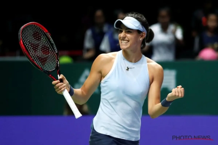 Française Carolina Garcia plaatst zich voor halve finale op WTA Finals, er wacht nu duel met nummer 5