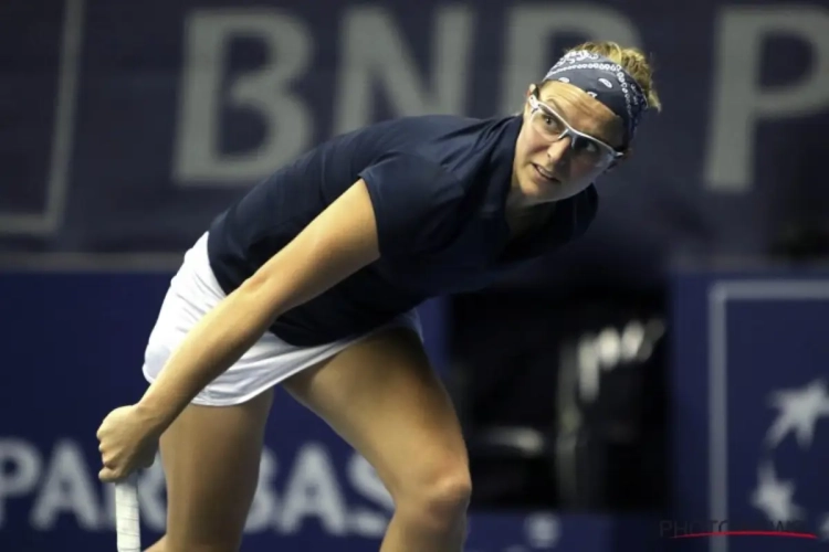 Kirsten Flipkens wint Belgisch onderonsje in halve finales dubbelspel en gaat voor de titel spelen in Hobart