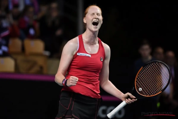 ? Komt 'shot van het jaar' in Fed Cup van Alison Van Uytvanck?