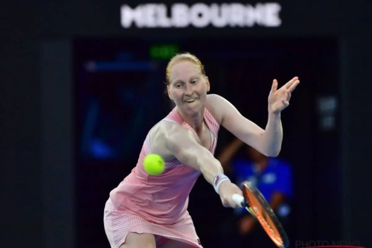 Van Uytvanck dwingt tweevoudig grandslamwinnares tot tiebreak maar gaat er toch uit op Australian Open