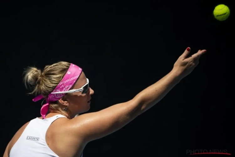 Ysaline Bonaventure en Yanina Wickmayer blazen de aftocht na driesetter 