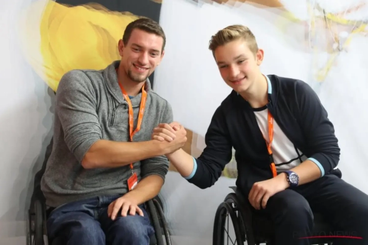 Jef Vandorpe net als andere paralympiër gesteund door Be Gold in navolging van Nafi Thiam en Nina Derwael