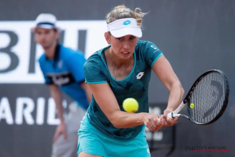 Elise Mertens ziet zege uit handen glippen tegen voormalige Roland Garros-winnares