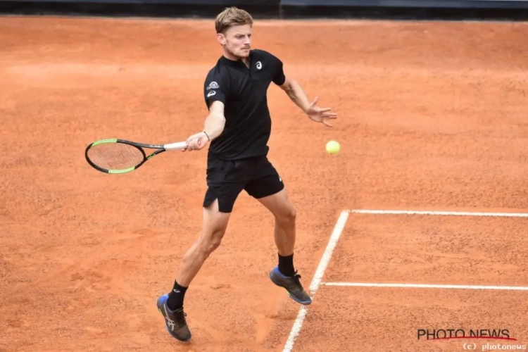 David Goffin haalt het nipt na tiebreak en gaat naar finale virtueel toernooi