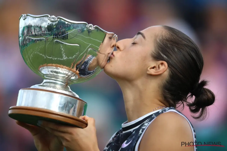 Française Caroline Garcia schrijft WTA Finals op haar naam