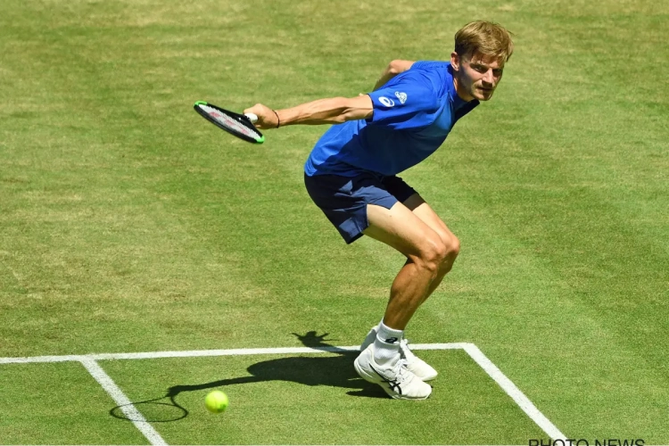 David Goffin dankt opslag en coach voor plek in kwartfinale in Halle