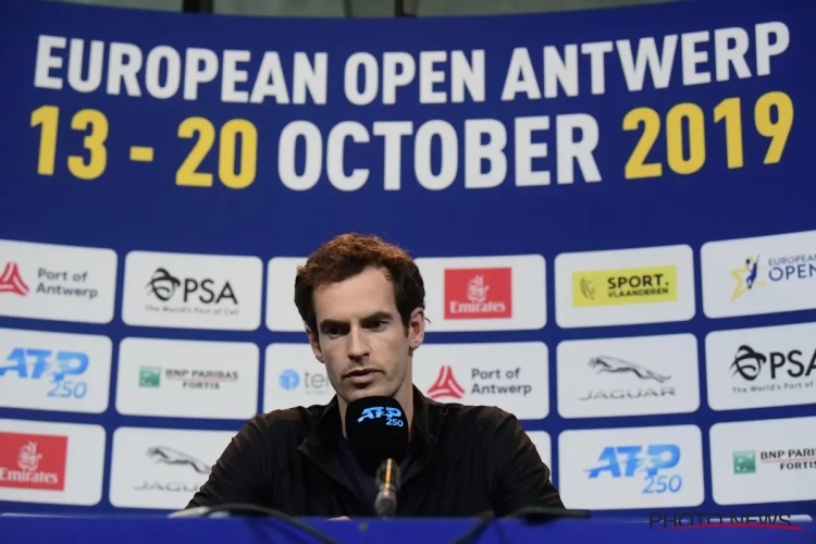 Andy Murray over inspanningen op de Davis Cup: "Ik heb het al gedaan in Antwerpen"