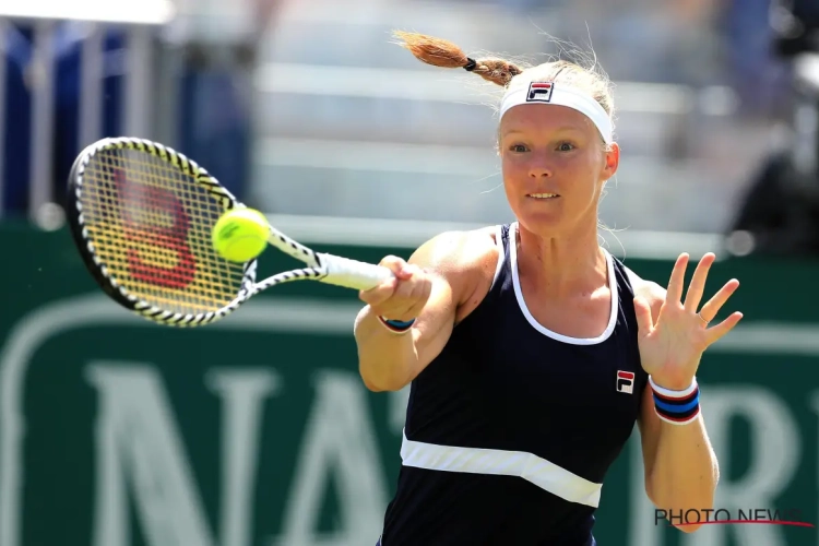 Kiki Bertens geeft verstek voor WTA-toernooi in Adelaide door achillespeesblessure