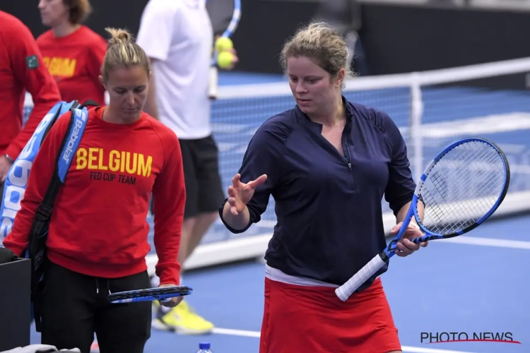 Iedereen in Belgisch kamp verheugd over aanwezigheid Clijsters: "Een win-win" en "Ze was mijn houvast"