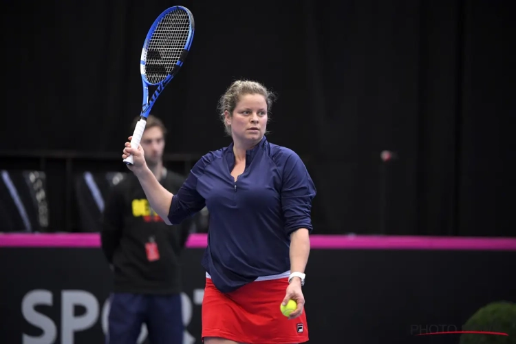 Clijsters probeert balgevoel al te pakken te krijgen in Mexico