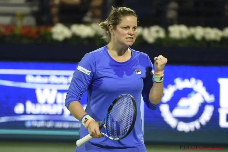 Kim Clijsters zal volgende maand te zien zijn in het dubbelspel: haar partner is een grandslamwinnares