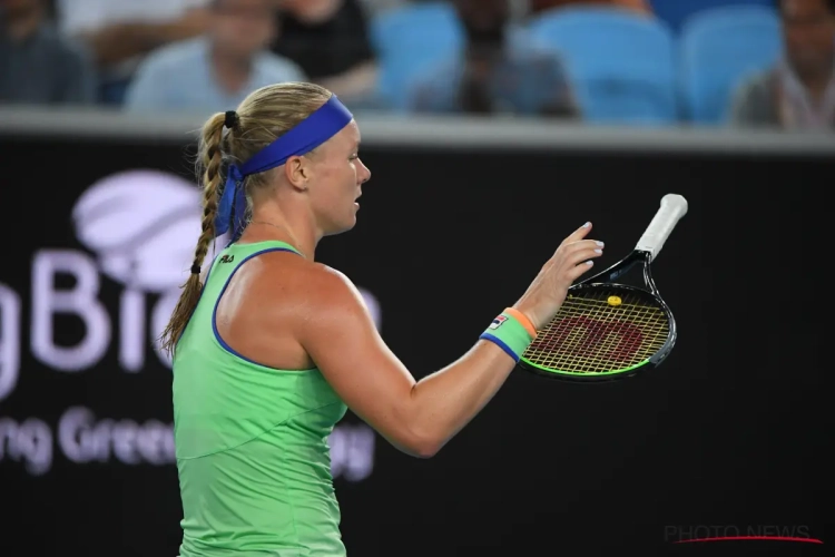 Kiki Bertens moet na drie sets het hoofd buigen in Qatar