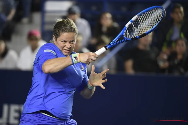 Kim Clijsters wint gemengd dubbel tegen Bouchard op WTT, team van de Belgische verliest wel van de leider