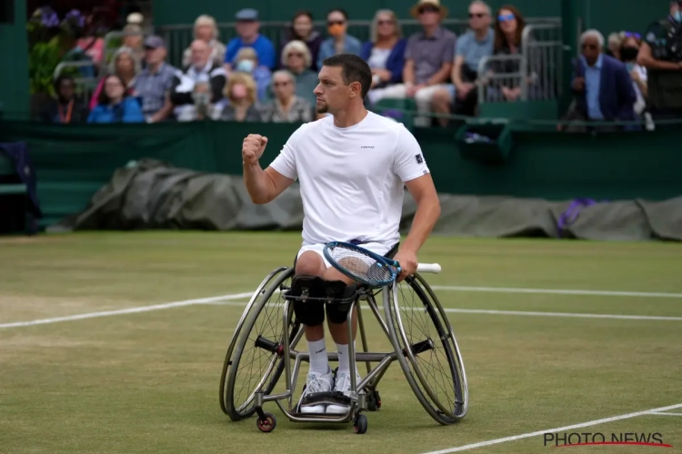 Joachim Gérard verslaat oude bekende op Wimbledon en bereikt de halve finales