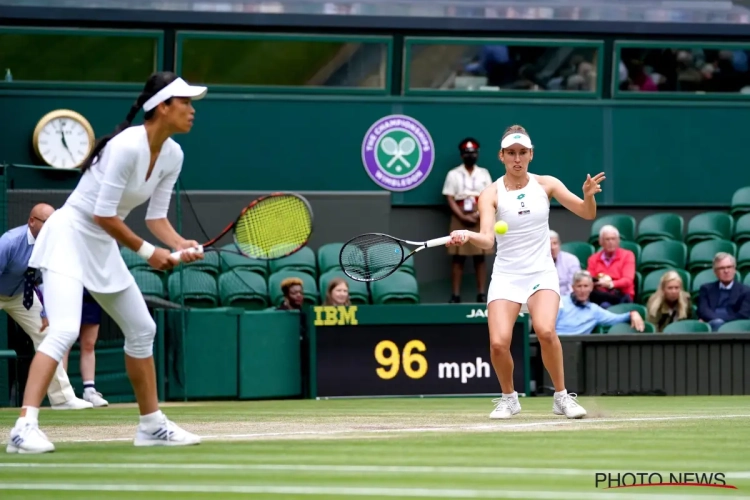 Elise Mertens onthoudt zich met dubbelpartner van finale en neemt trofee dus niet mee in Birmingham