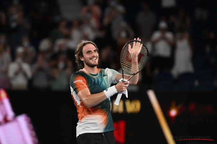 Tsitsipas blijft jong toptalent vlot de baas en zit voor derde keer in carrière in halve finales Australian Open