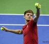 David Goffin reageert na deugddoende 2-0 voorsprong tegen Hongarije