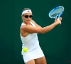 In het dubbel verliest Kirsten Flipkens in Eastbourne