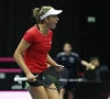 Motor van Mertens slaat aan na eerste set; België neemt leiding in Fed Cup