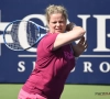 Kim Clijsters biedt weerwerk maar verliest exhibitiematch van US Open-winnares van 2017