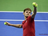 David Goffin reageert na deugddoende 2-0 voorsprong tegen Hongarije