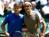 Moedige Goffin kraakt tegen Federer na uitstekende eerste set