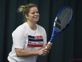 Kim Clijsters traint met Belgisch Fed Cup-team