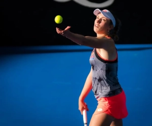 Elise Mertens richt haar blik op volgende tegenstandster: "Nog wat videootjes bekijken"